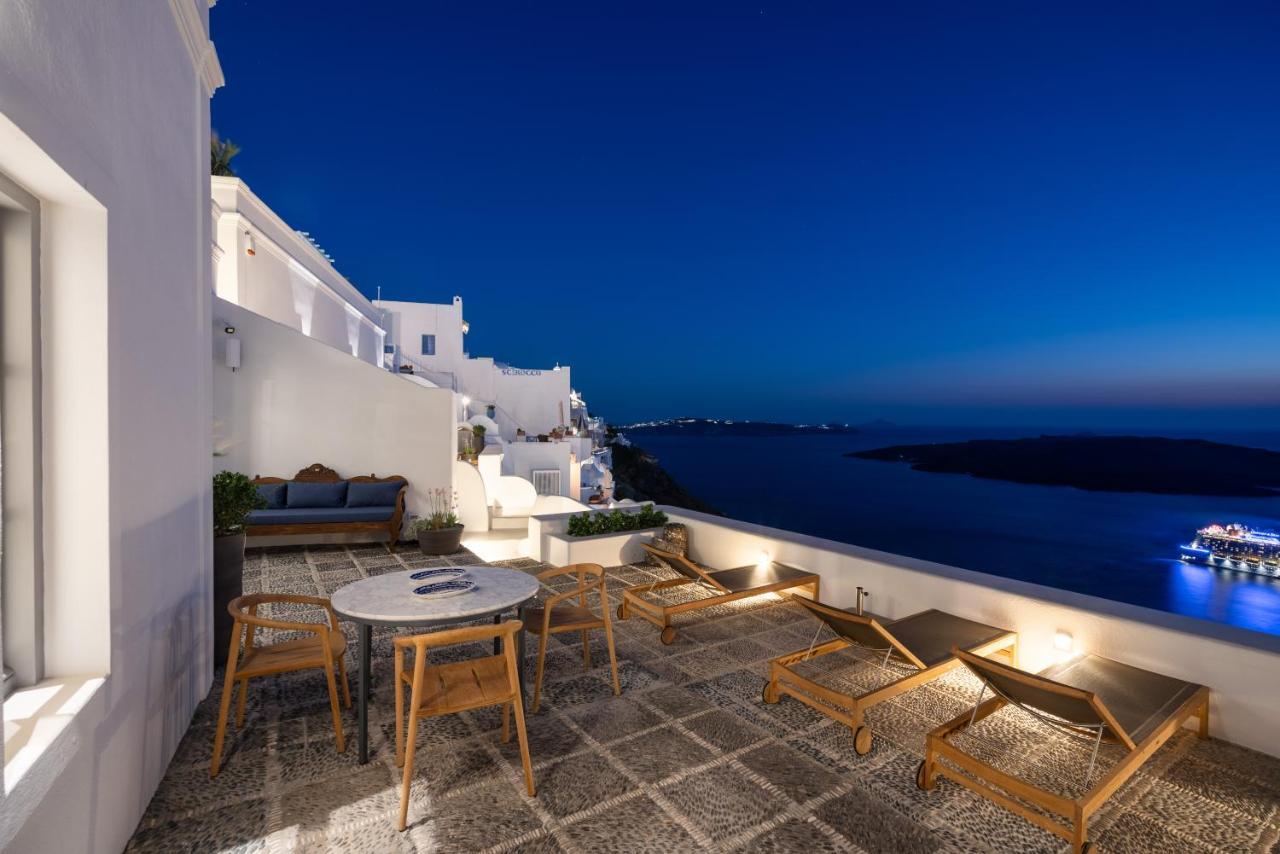 Inspire Santorini Luxury Villas Fira  Ngoại thất bức ảnh