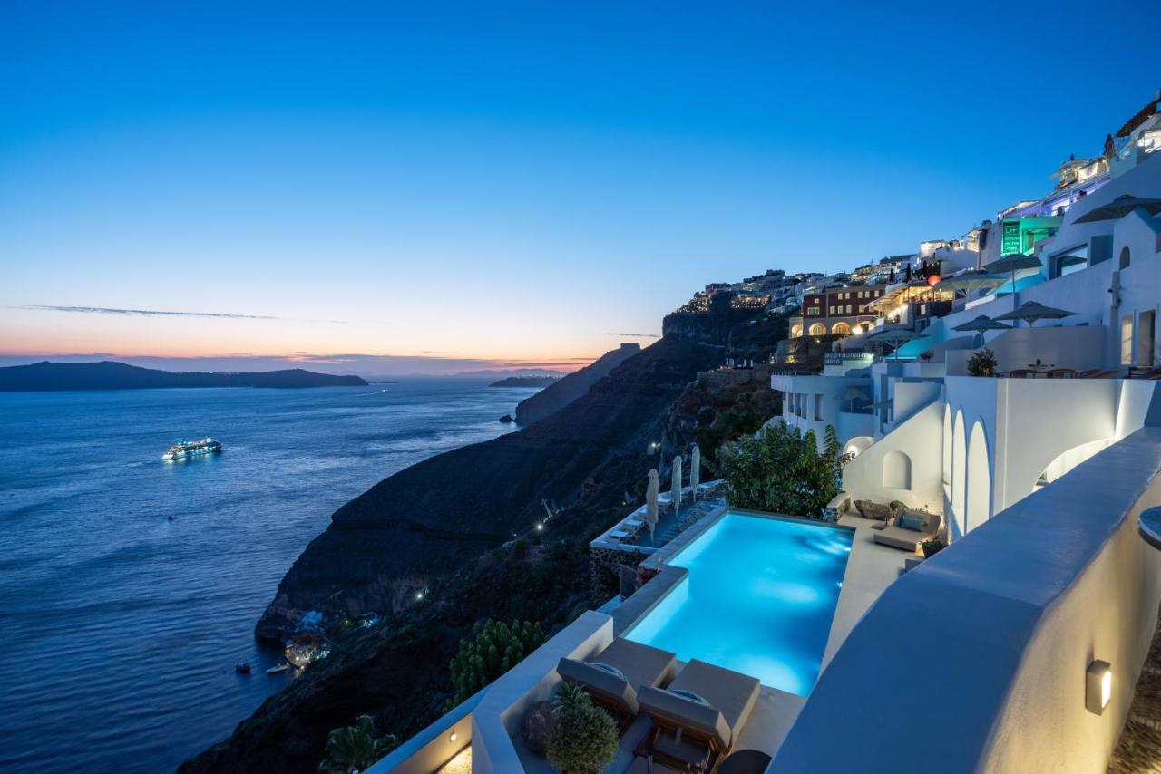 Inspire Santorini Luxury Villas Fira  Ngoại thất bức ảnh